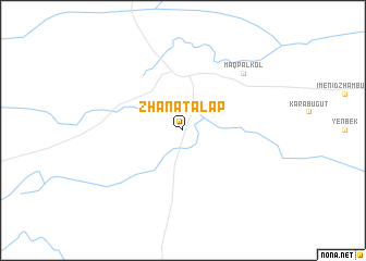 map of Zhanatalap