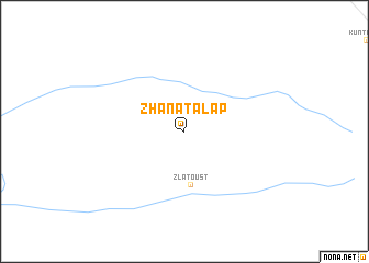 map of Zhanatalap