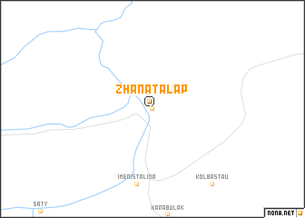 map of Zhanatalap
