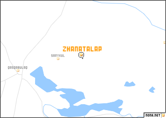 map of Zhanatalap