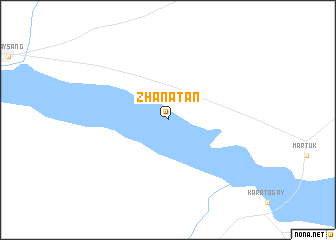 map of Zhanatan