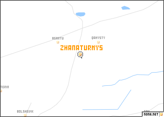 map of Zhanaturmys