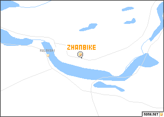 map of Zhanbike