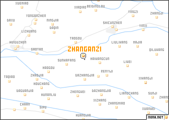 map of Zhang\