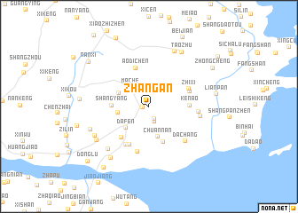 map of Zhang\
