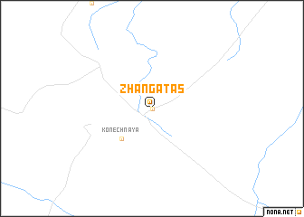 map of Zhangatas