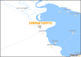map of Zhangaturmys