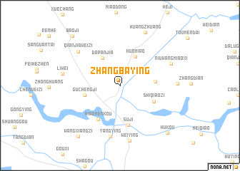 map of Zhangbaying