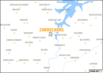 map of Zhangchong