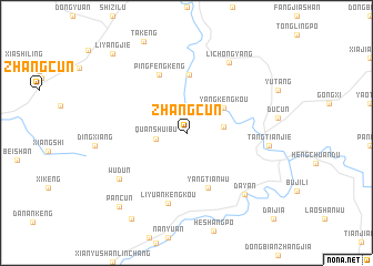 map of Zhangcun