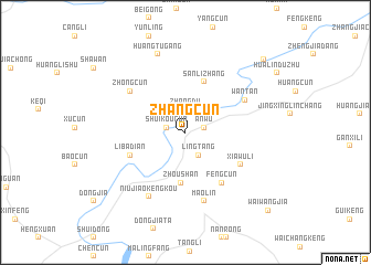 map of Zhangcun