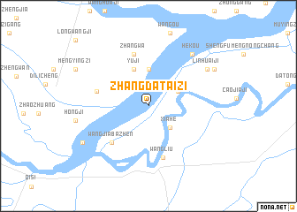 map of Zhangdataizi