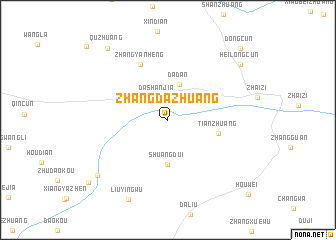 map of Zhangdazhuang