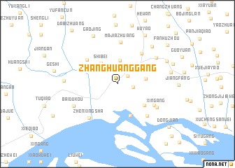 map of Zhanghuanggang