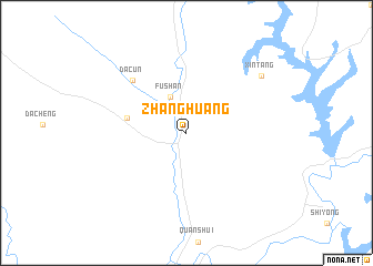 map of Zhanghuang