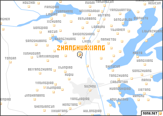 map of Zhanghuaxiang