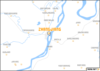 map of Zhangjiang