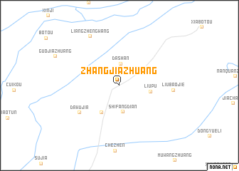 map of Zhangjiazhuang