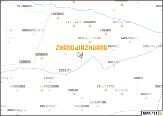 map of Zhangjiazhuang