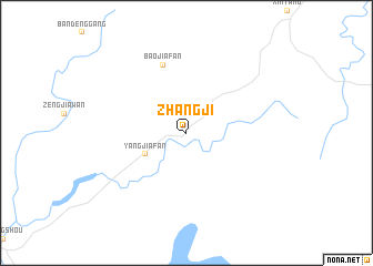 map of Zhangji