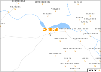 map of Zhangji