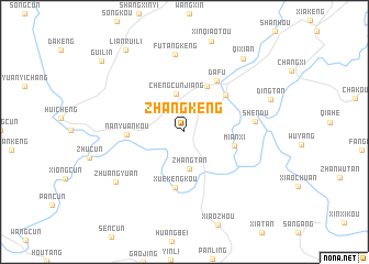 map of Zhangkeng
