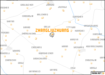 map of Zhangliuzhuang