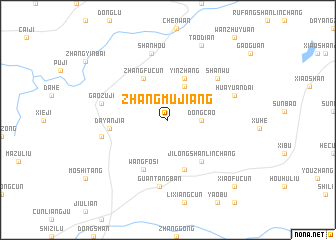 map of Zhangmujiang