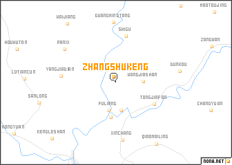 map of Zhangshukeng