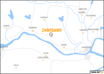 map of Zhangwan