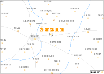 map of Zhangwulou