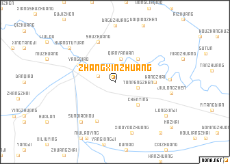 map of Zhangxinzhuang