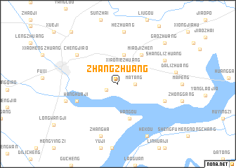 map of Zhangzhuang