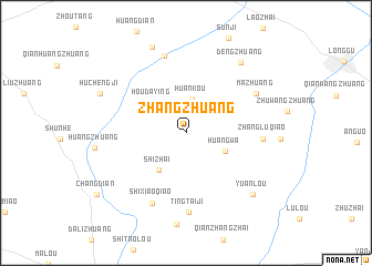 map of Zhangzhuang