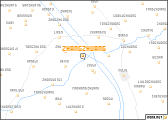 map of Zhangzhuang