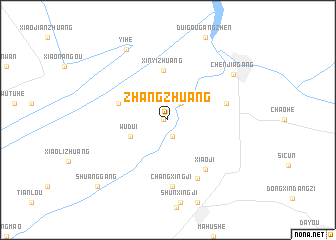 map of Zhangzhuang