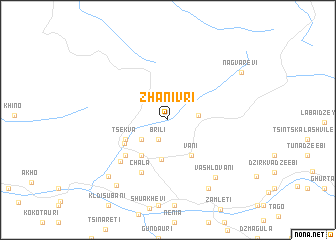 map of Zhanivri