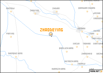 map of Zhaodeying