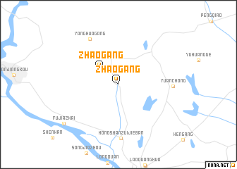 map of Zhaogang