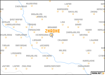 map of Zhaohe