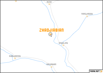 map of Zhaojiabian