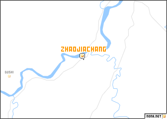 map of Zhaojiachang