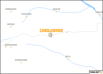 map of Zhaojiamao