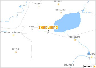 map of Zhaojiapo