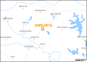 map of Zhaojiayu