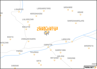 map of Zhaojiayu