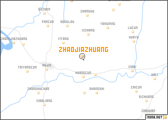 map of Zhaojiazhuang