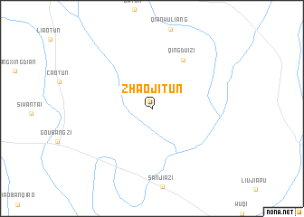 map of Zhaojitun