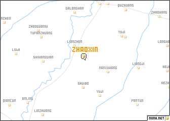 map of Zhaoxin