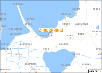 map of Zhaozhaiwei